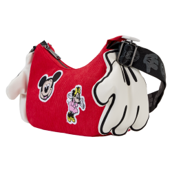 Loungefly - Disney 100 - Borsa a Tracolla Mickey & Minnie Classic Gloves - WDTB2891